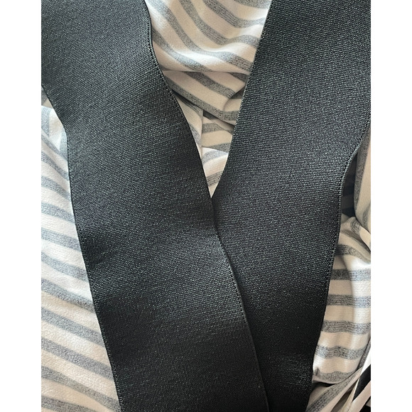 3-FOR-$30 Lane Bryant Plus Sz 18-20 Tank Dress Elastic Straps Ruffles Striped - Picture 10 of 13